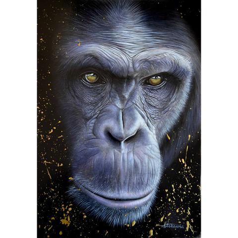 Soulful Eyes - Acrylic Painting - Artezaar.com Online Art Gallery