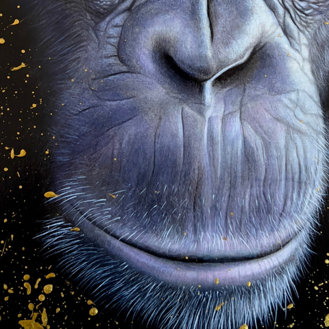 Soulful Eyes - Acrylic Painting - Artezaar.com Online Art Gallery