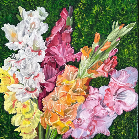 Spectrum - Oil Painting - Artezaar.com Online Art Gallery