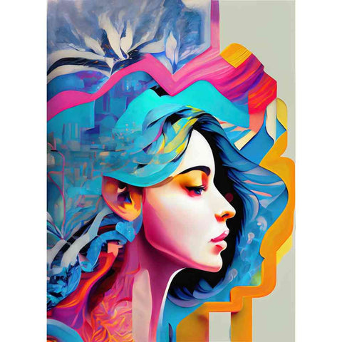 Spectrum Serenade Digital Art Print Buy Now on Artezaar.com Online Art Gallery Dubai UAE