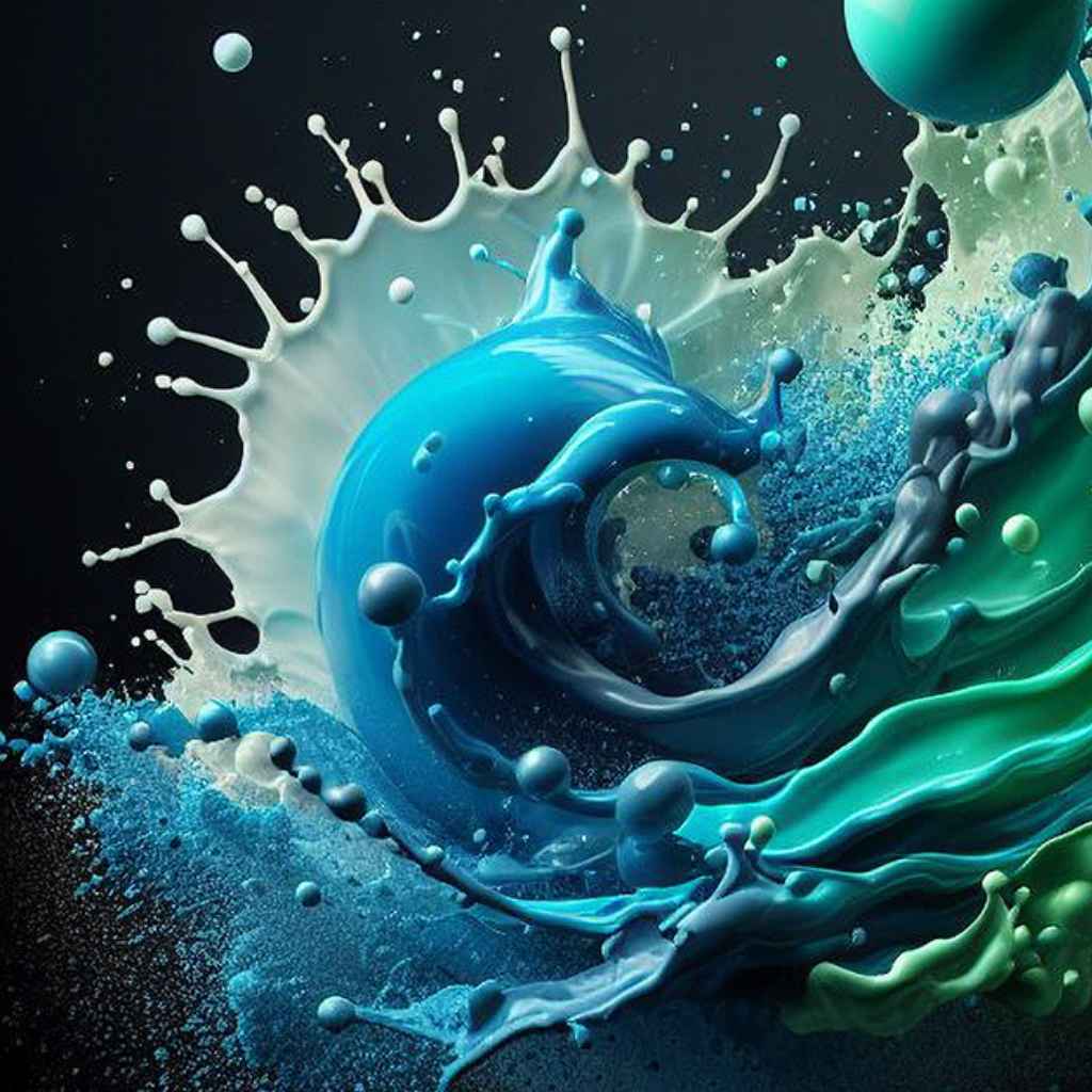 Splash 2 | Digital Print | Artezaar.com Online Art Gallery Dubai