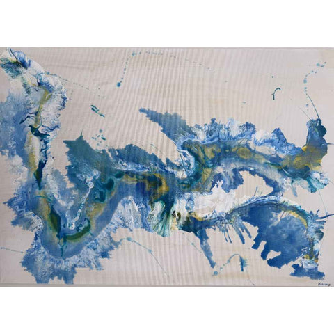 Splish / Splash - Acrylic Painting - Artezaar.com Online Art Gallery