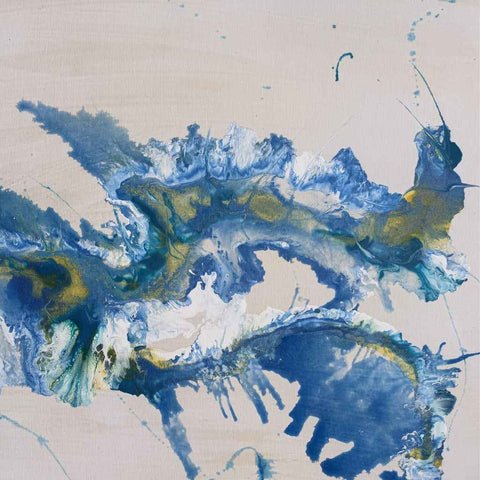 Splish / Splash - Acrylic Painting - Artezaar.com Online Art Gallery