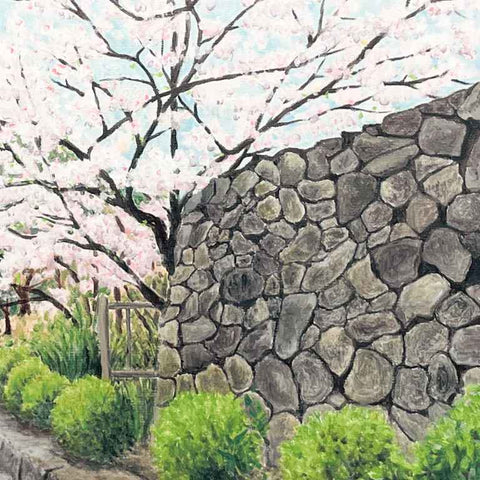 Spring in My Hometown Oil Painting Buy Now on Artezaar.com Online Art Gallery Dubai UAE