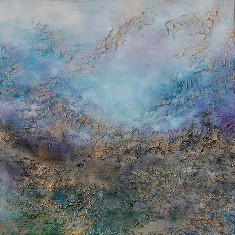 Stillness In The Mist - Mixed Media - Artezaar.com Online Art Gallery