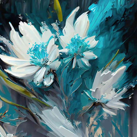 Stormy Blossoms Digital Art Print Buy Now on Artezaar.com Online Art Gallery Dubai UAE