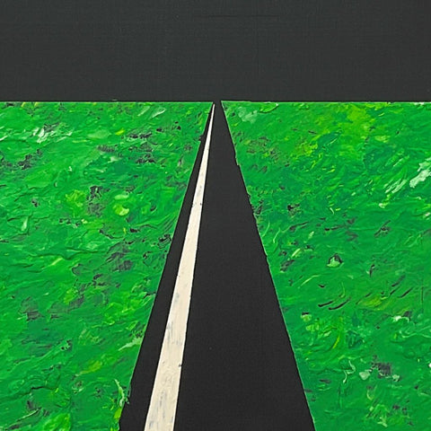 Straight Abstract Acrylic Painting Buy Now on Artezaar.com Online Art Gallery Dubai UAE
