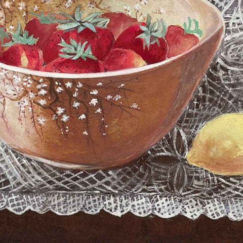 Strawberry And Lemon - Mixed Media - Artezaar.com Online Art Gallery