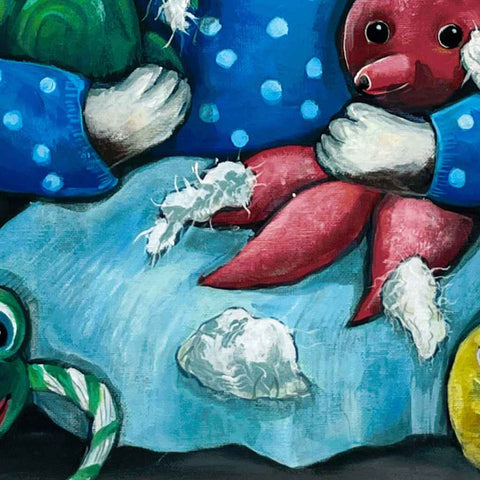 Stuffed Animal Disassembly Incident