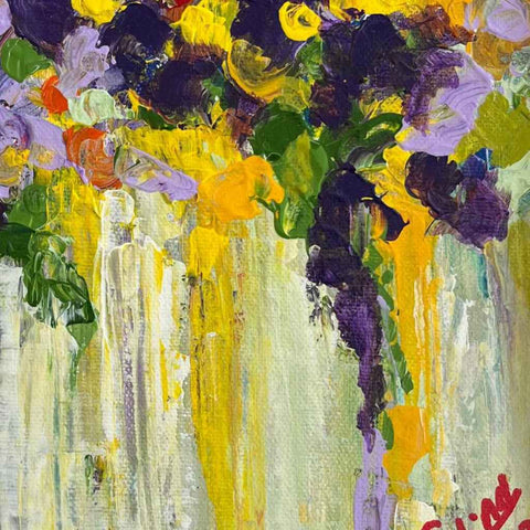 Summer Rain Acrylic Painting Buy Now on Artezaar.com Online Art Gallery Dubai UAE