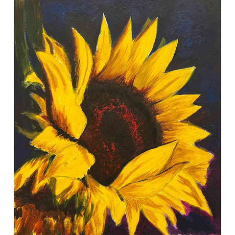 Sunflower Acrylic Painting Buy Now on Artezaar.com Online Art Gallery Dubai UAE