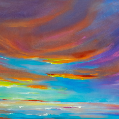 Symphony of Emotions - Acrylic Painting- Artezaar.com Online Art Gallery