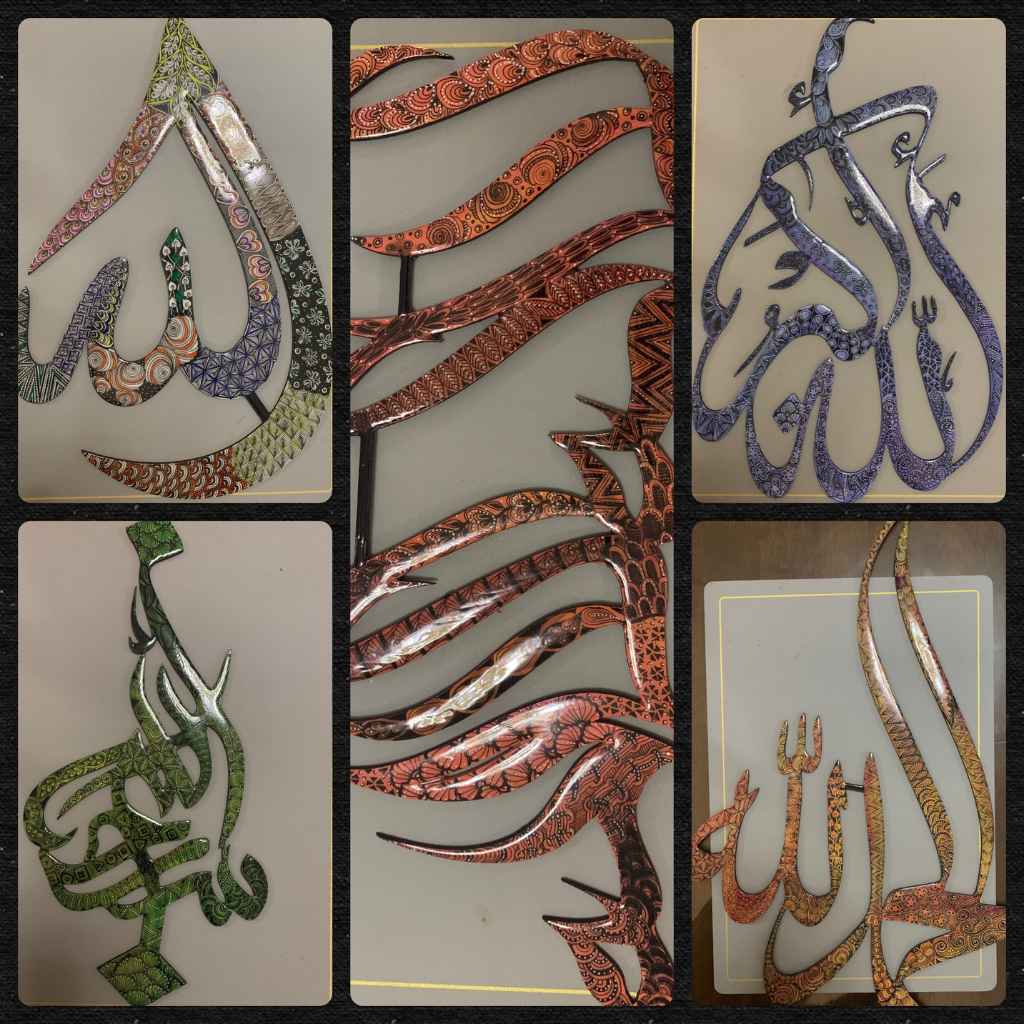 Trees Of Jannah | Acrylic Painting | Artezaar.com Art Gallery Dubai ...