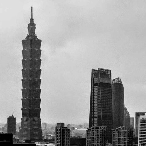 Taipei in Monochrome Photography Prints Buy Now on Artezaar.com Online Art Gallery Dubai UAE