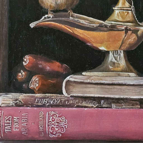 Tales From Arabia Oil Painting Buy Now on Artezaar.com Online Art Gallery Dubai UAE