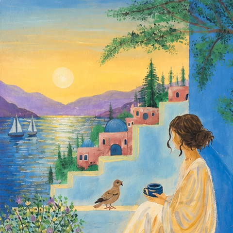 The Art Of A Quiet Life - Acrylic Painting - Artezaar.com Online Art Gallery