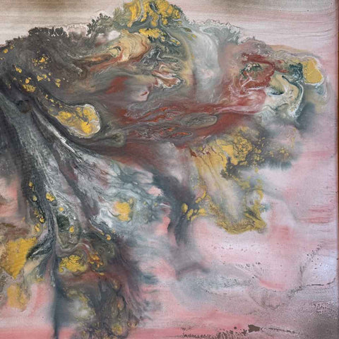 The Big Bang - Acrylic Painting - Artezaar.com Online Art Gallery