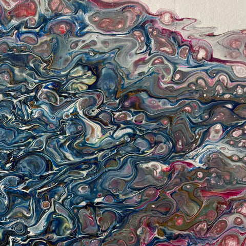 The Brain - Abstract Acrylic Painting - 