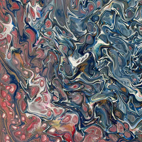 The Brain - Abstract Acrylic Painting - 