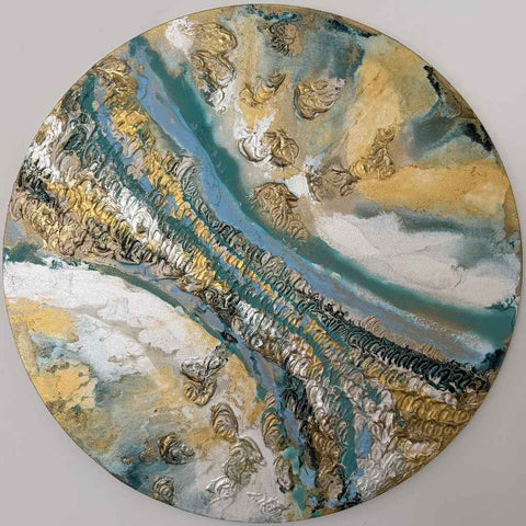 The Canyon - Acrylic Painting - Artezaar.com Online Art Gallery