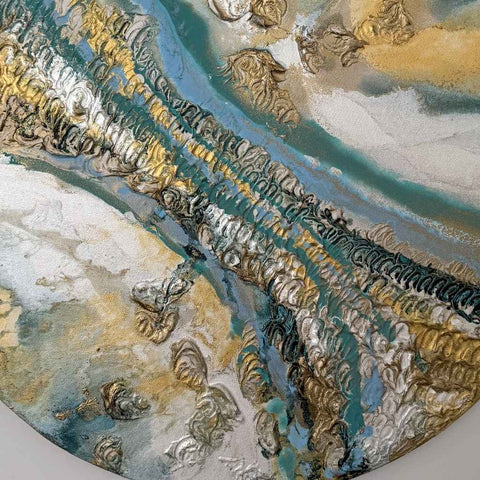 The Canyon - Acrylic Painting - Artezaar.com Online Art Gallery