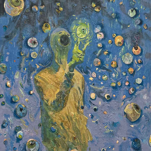 The Choice - Mixed Media Painting - Artezaar.com Online Art Gallery
