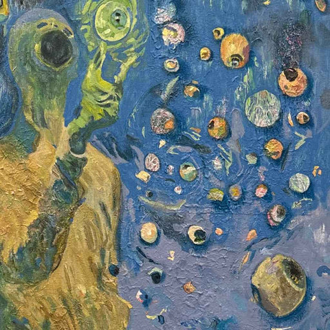The Choice - Mixed Media Painting - Artezaar.com Online Art Gallery
