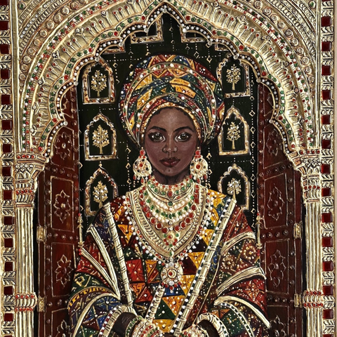The Empress - Mixed Media - Artezaar.com Online Art Gallery