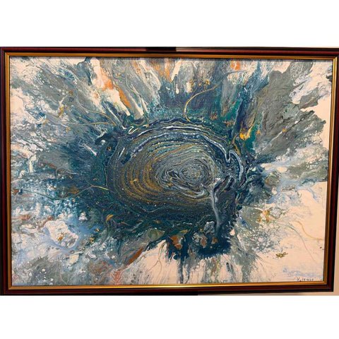The Eye Of The Universe - Acrylic Painting - Artezaar.com Online Art Gallery
