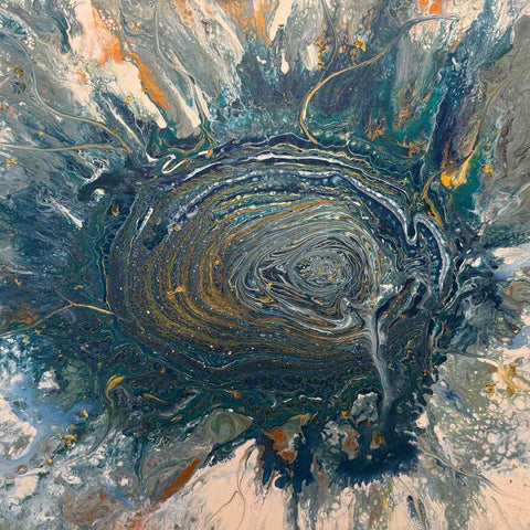 The Eye Of The Universe - Acrylic Painting - Artezaar.com Online Art Gallery