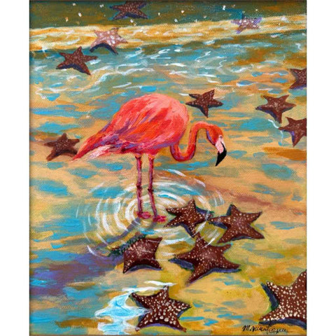 The Flamingo Oil Painting Buy Now on Artezaar.com Online Art Gallery Dubai UAE