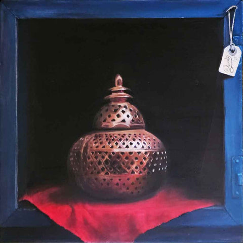 The Genie's Retreat Oil Painting Buy Now on Artezaar.com Online Art Gallery Dubai UAE