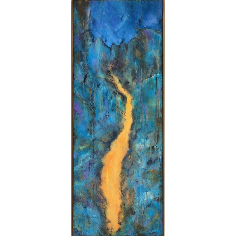 The Magma River - Acrylic Painting - Artezaar.com Online Art Gallery