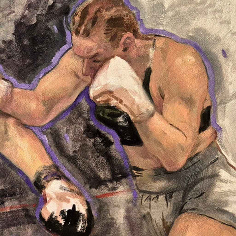 The Missed Opportunity Fine Oil Painting Buy Now on Artezaar.com Online Art Gallery Dubai UAE