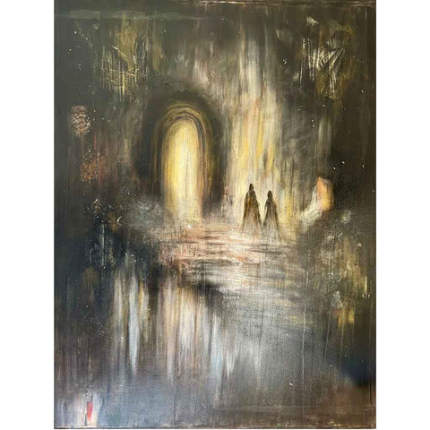 The Moment Acrylic Painting Buy Now on Artezaar.com Online Art Gallery Dubai UAE