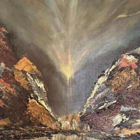 The Place Between Acrylic Painting Buy Now on Artezaar.com Online Art Gallery Dubai UAE