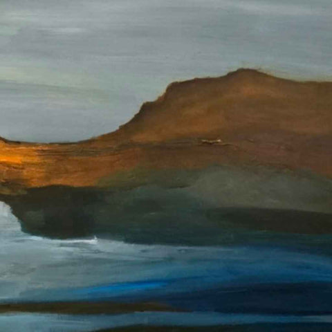 The Silent Passage Acrylic Painting Buy Now on Artezaar.com Online Art Gallery Dubai UAE