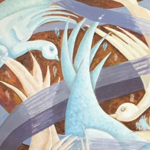 The Storm - Acrylic Painting - Artezaar.com Online Art Gallery