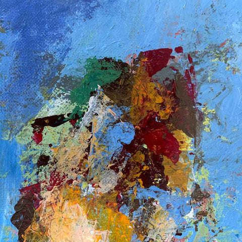 The Symphony Abstract Acrylic Painting Buy Now on Artezaar.com Online Art Gallery Dubai UAE