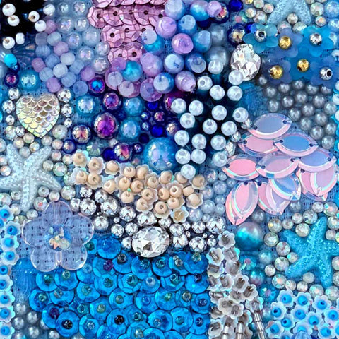 The Underwater World Mixed Media Artwork Buy Now on Artezaar.com Online Art Gallery Dubai UAE
