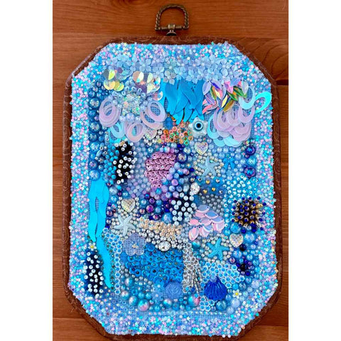 The Underwater World Mixed Media Artwork Buy Now on Artezaar.com Online Art Gallery Dubai UAE