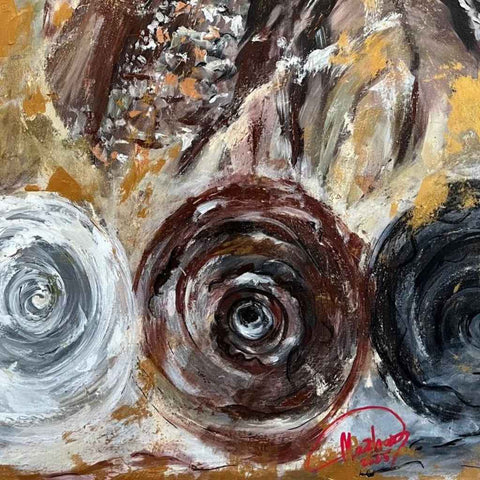 The Veil of Power Acrylic Painting Buy Now on Artezaar.com Online Art Gallery Dubai UAE