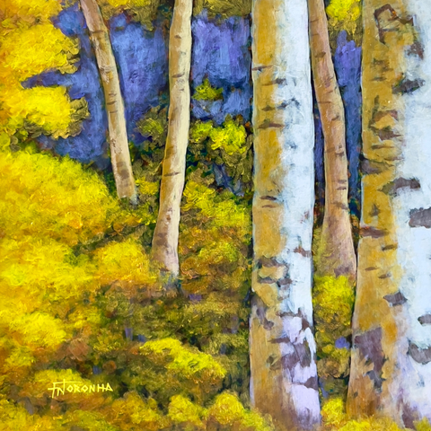 The View - Acrylic Painting - Artezaar.com Online Art Gallery