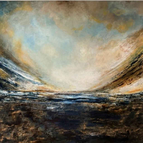 The Weight Of Calm - Acrylic Painting - Artezaar.com Online Art Gallery