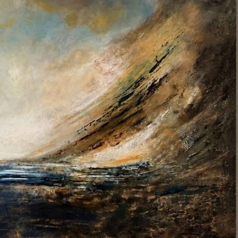 The Weight Of Calm - Acrylic Painting - Artezaar.com Online Art Gallery