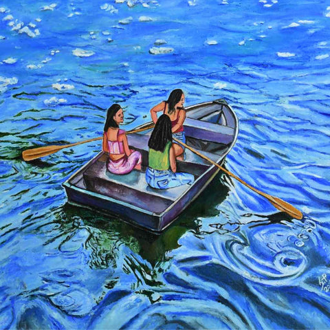 The Whole New World Oil Painting Buy Now on Artezaar.com Online Art Gallery Dubai UAE