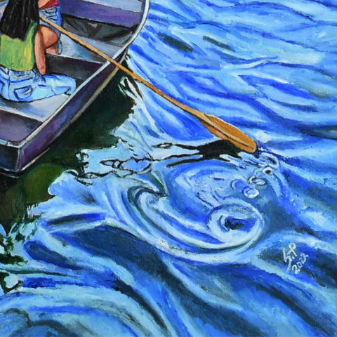 The Whole New World Oil Painting Buy Now on Artezaar.com Online Art Gallery Dubai UAE