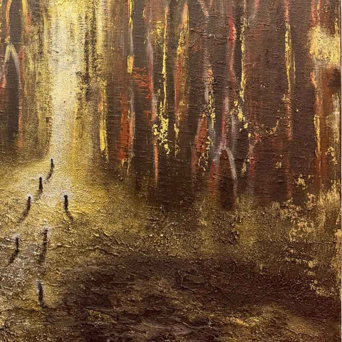 The World of Us Acrylic Painting Buy Now on Artezaar.com Online Art Gallery Dubai UAE