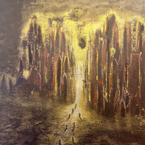 The World of Us Acrylic Painting Buy Now on Artezaar.com Online Art Gallery Dubai UAE