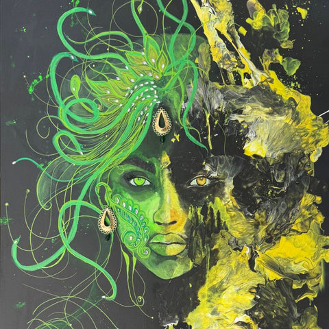 The Wild Within - Mixed Media - Artezaar.com Online Art Gallery